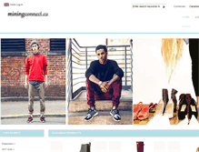 Tablet Screenshot of miningconnect.ca